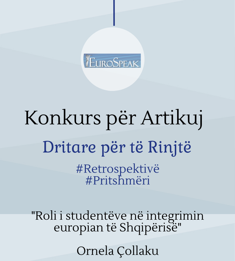 Roli i studentëve në integrimin europian