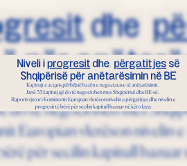 Niveli i progresit dhe përgatitjes së Shqipërisë për anëtarësimin në BE 2023