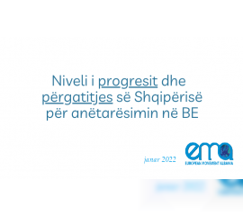 Niveli i progresit dhe përgatitjes së Shqipërisë për anëtarësimin në BE