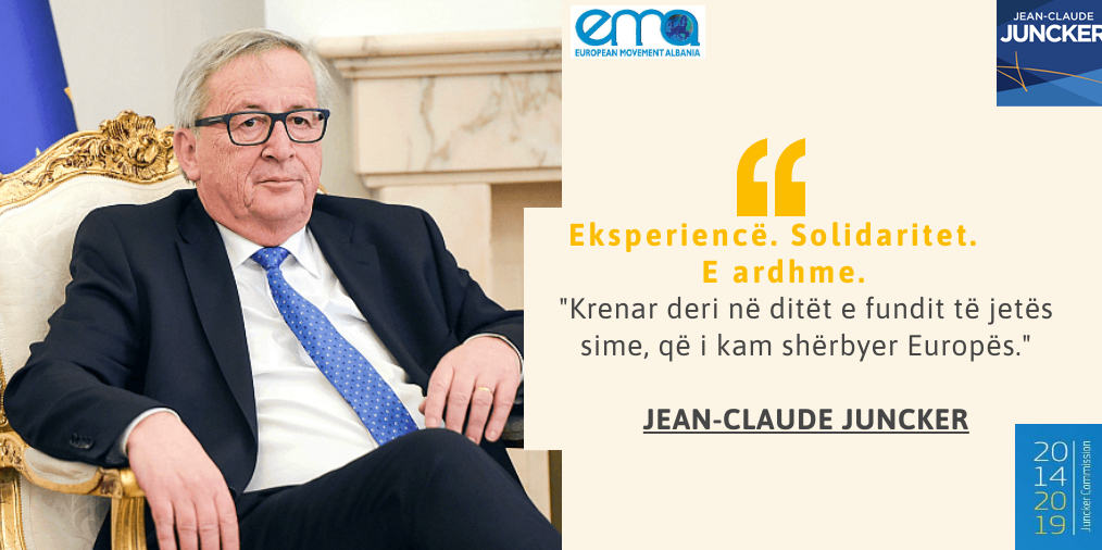 Nëntor 2019: Jean-Claude Juncker - një jetë dedikuar Europës