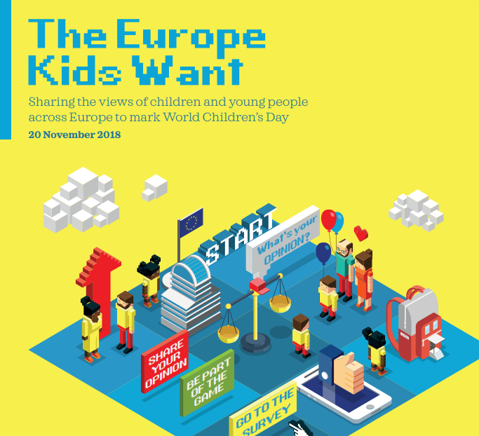 Çfarë dëshirojnë fëmijët e të rinjtë për të tashmen dhe të ardhmen e Europës? 