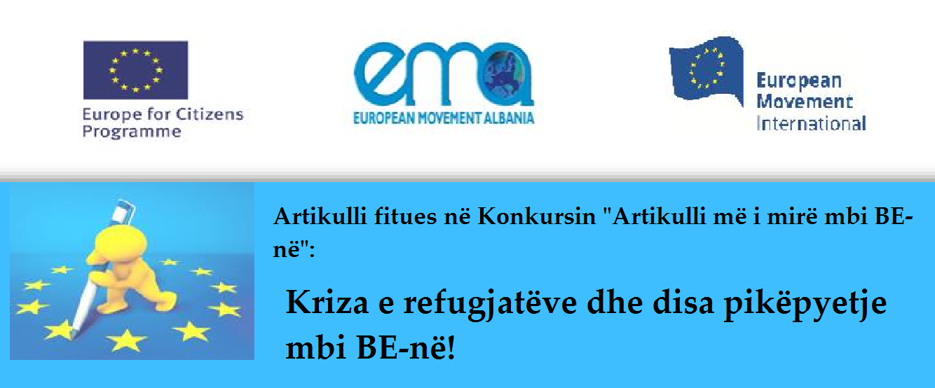 Artikulli Dita e Europës 2016: Kriza e refugjatëve dhe disa pikëpyetje mbi BE-në!