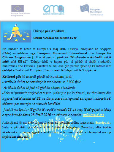 Thirrje për Aplikim